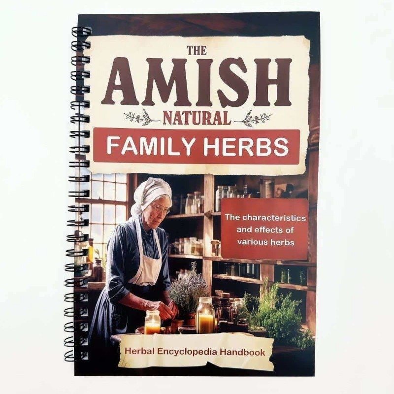 Herbal Wellness Book - Encyklopedia zioł Amiszów: Przewodnik po naturalnych
