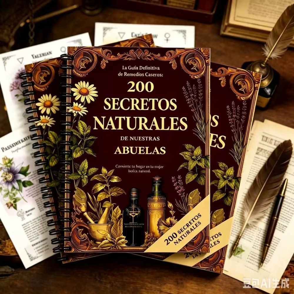 Herbal Wellness Book - 200 Naturalnych Sekretów: Przewodnik po Hiszpańskich