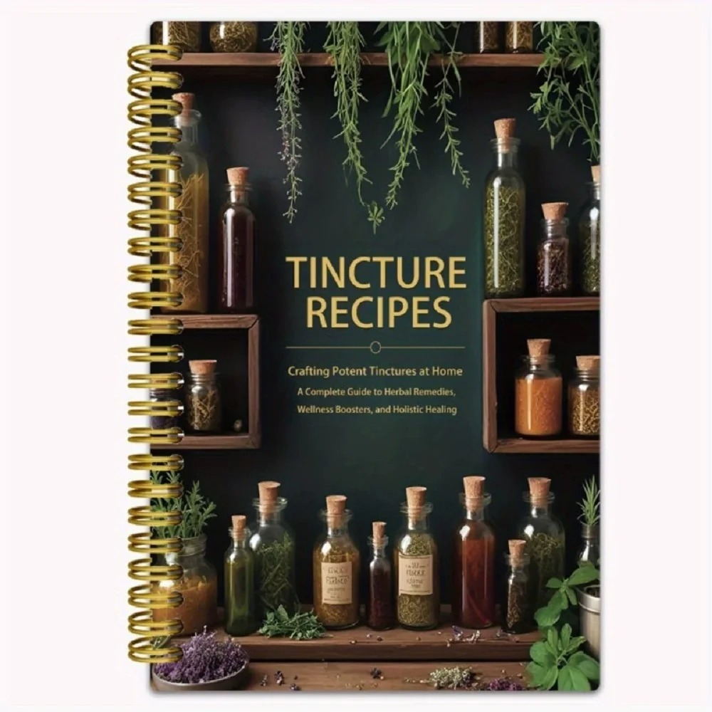 Książka z przepisami na tinktu – Herbal Wellness Book recenzja i cena