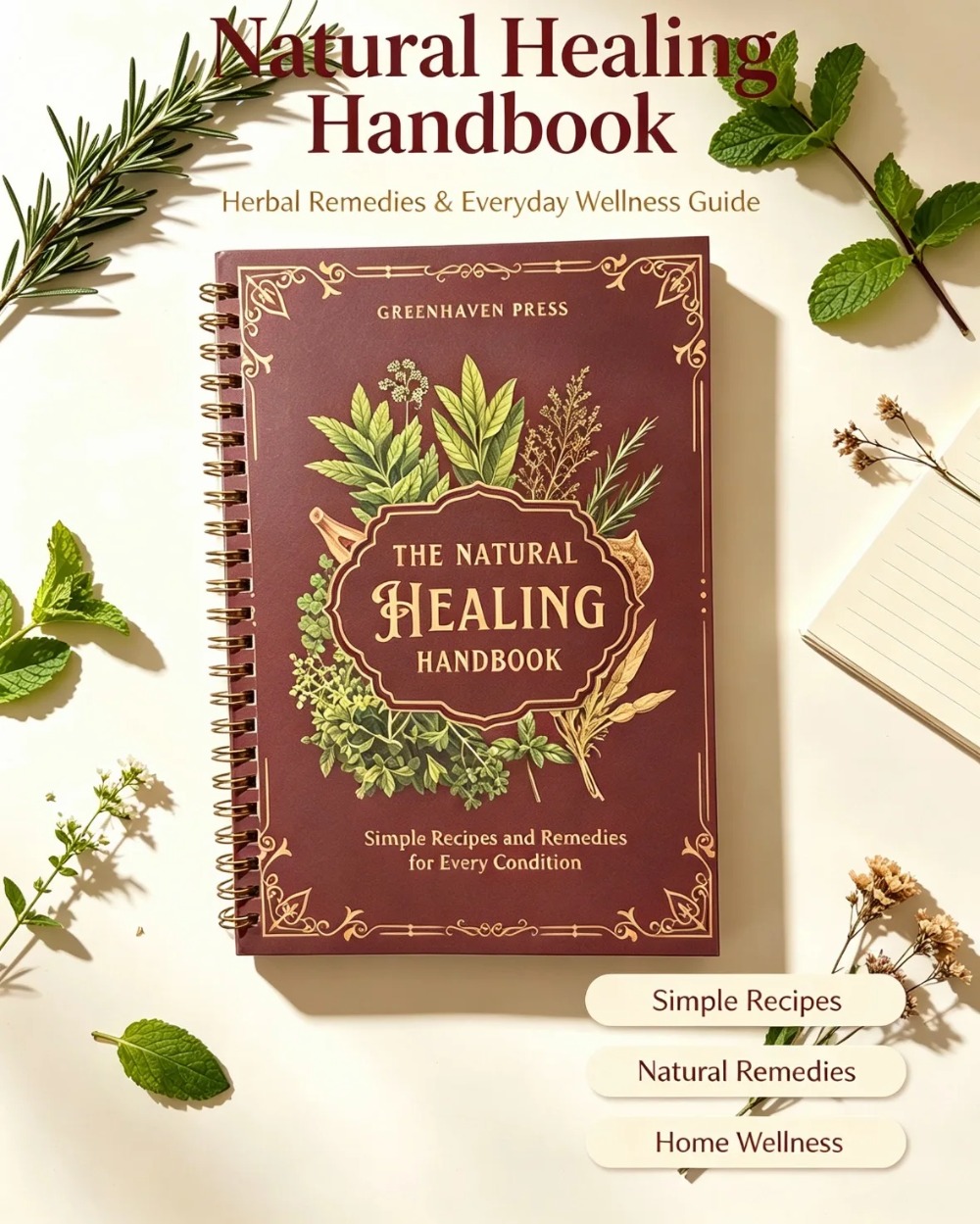 Podręcznik Naturalnego Leczeni – Herbal Wellness Book recenzja i cena
