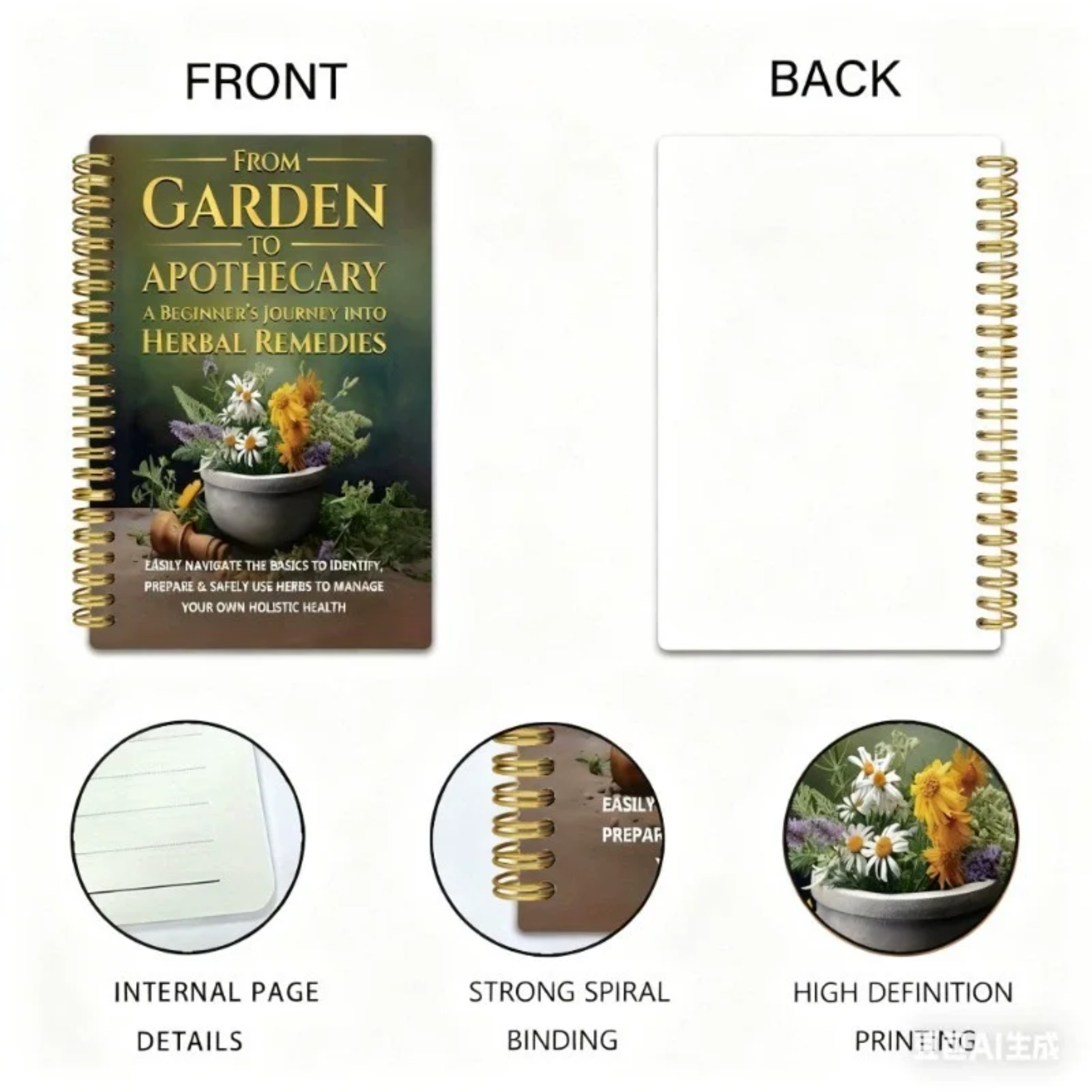 Od Ogrodu do Apteki: Podróż Po – Herbal Wellness Book recenzja i cena