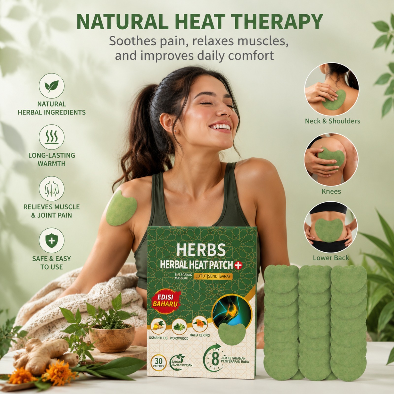 30 sztuk ziołowych plastrów na – Herbal Zone recenzja i cena